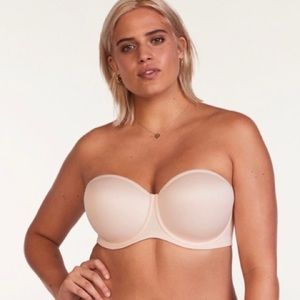 ThirdLove Classic Strapless Soft Pink Bra 36B